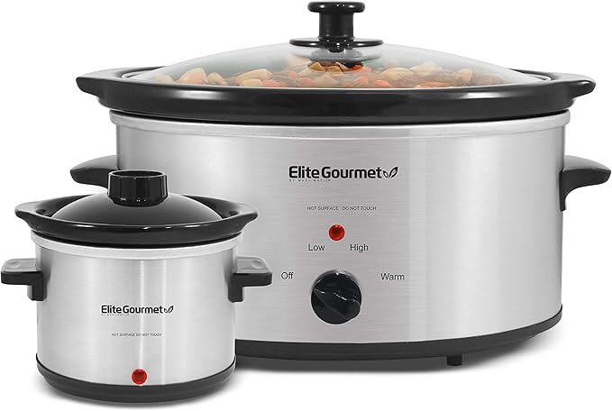 Elite Gourmet MST-500D Electric Slow Cooker