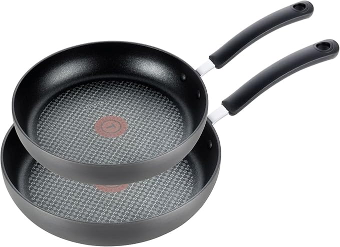 T-fal Ultimate Hard Anodized Nonstick Fry Pan Set 2 Piece