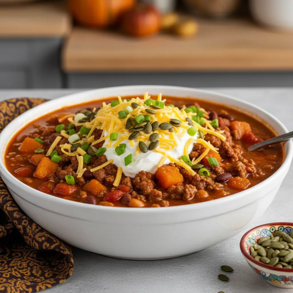 Home page 24 Prize-Winning Pumpkin Chili for a Cozy Halloween Dinner